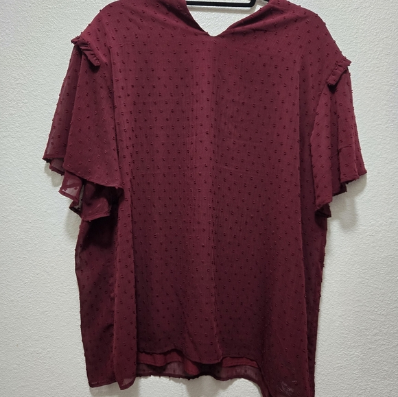 Maroon Top - Picture 3 of 3